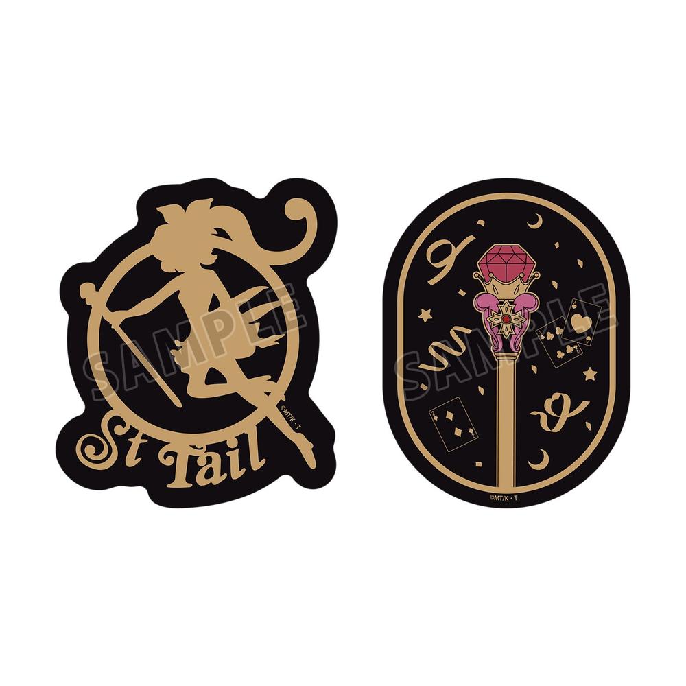 『怪盗セイント・テール』モチーフ柄 ダイカットステッカー2個セット ver.A