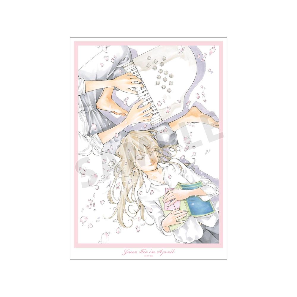 『四月は君の嘘』A3マット加工ポスター ver.J
