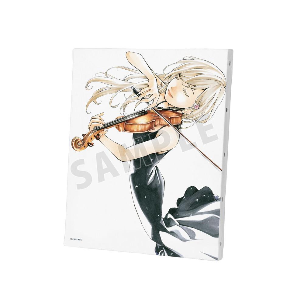 『四月は君の嘘』カラーイラスト F3号キャンバスボード ver.A