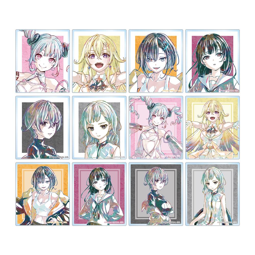 『VIRTUAL GIRL @ WORLD'S END』トレーディング Ani-Art アクリルカード(単位/BOX)