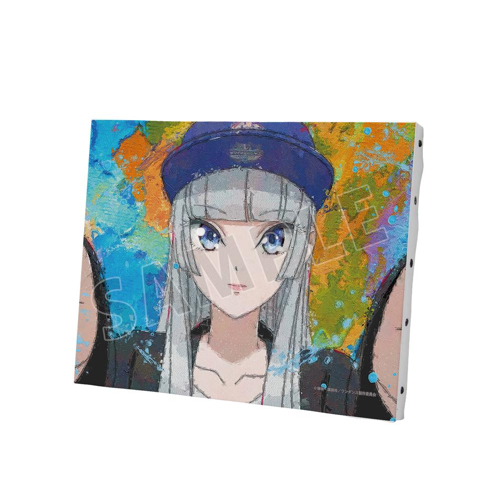 『ワンダンス』湾田光莉 grunge CANVAS F0号キャンバスボード