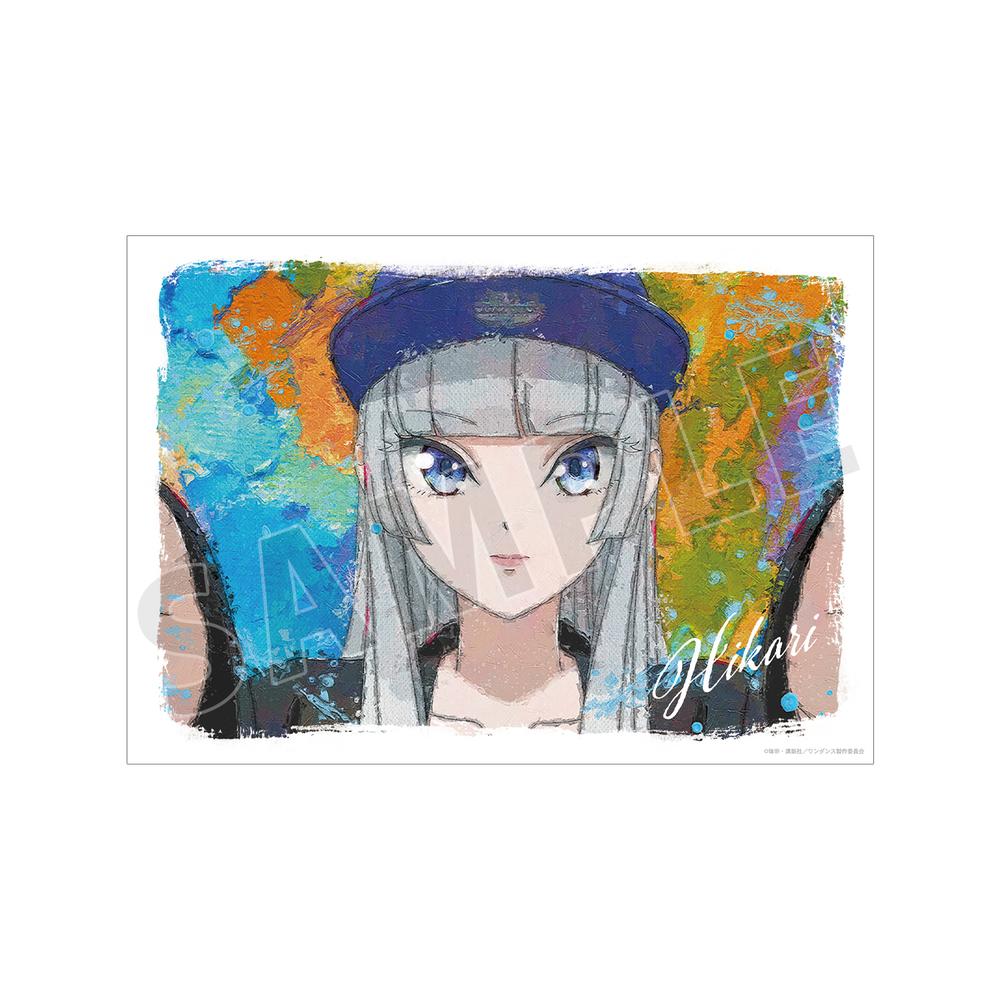 『ワンダンス』湾田光莉 grunge CANVAS A3マット加工ポスター