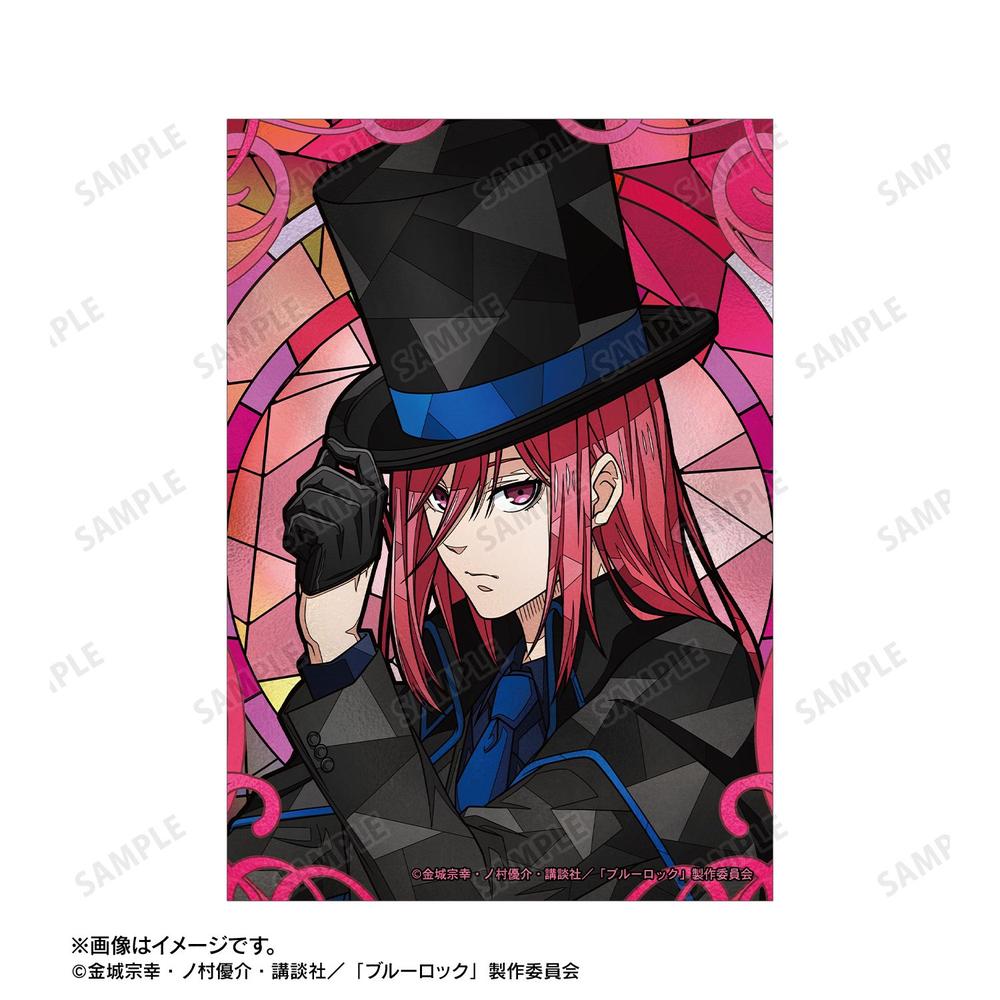 『ブルーロック』描き下ろし 千切 豹馬 怪盗団ver. Aure Glass ブロマイド2枚セット - Anime Store.JP