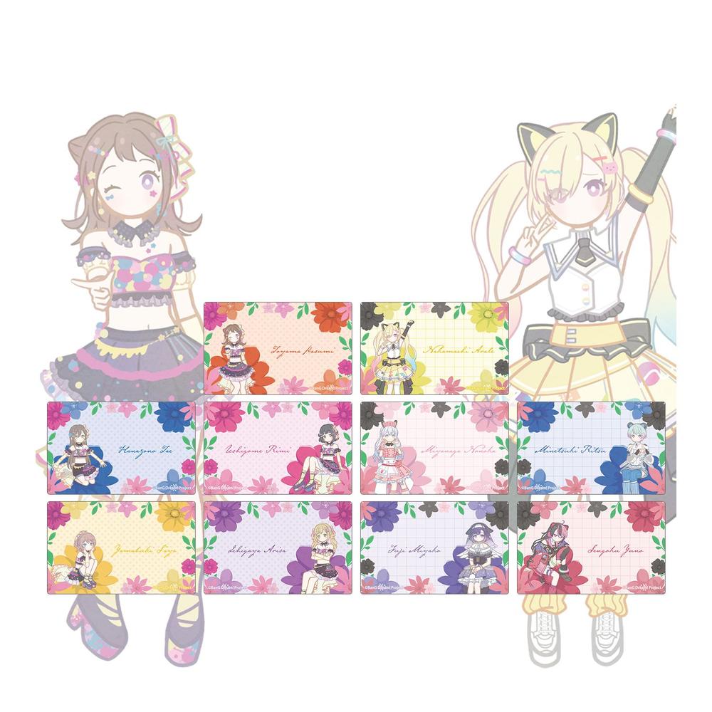 『BanG Dream!』トレーディング Botania カードステッカー ver.A(単位/BOX)