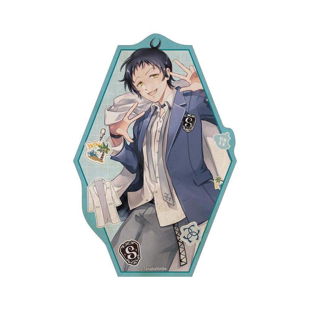 『SERVAMP-サーヴァンプ-』田中ストライク先生 描き下ろし 狼谷吊戯 学園風ver. ダイカットステッカー