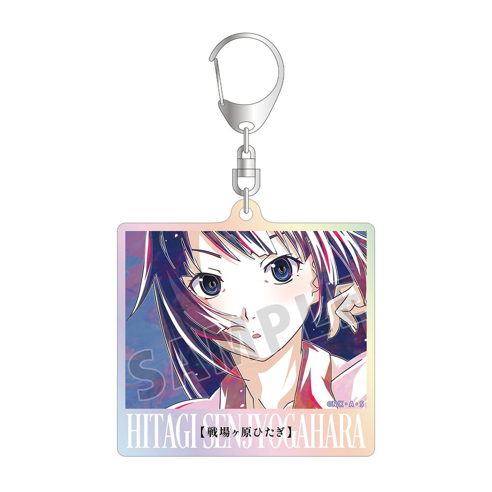 斧乃木余接　物語シリーズ　アクリルキーホルダー 物語〉シリーズ』斧乃木余接 Ani-Art オーロラアクリルキーホルダー
