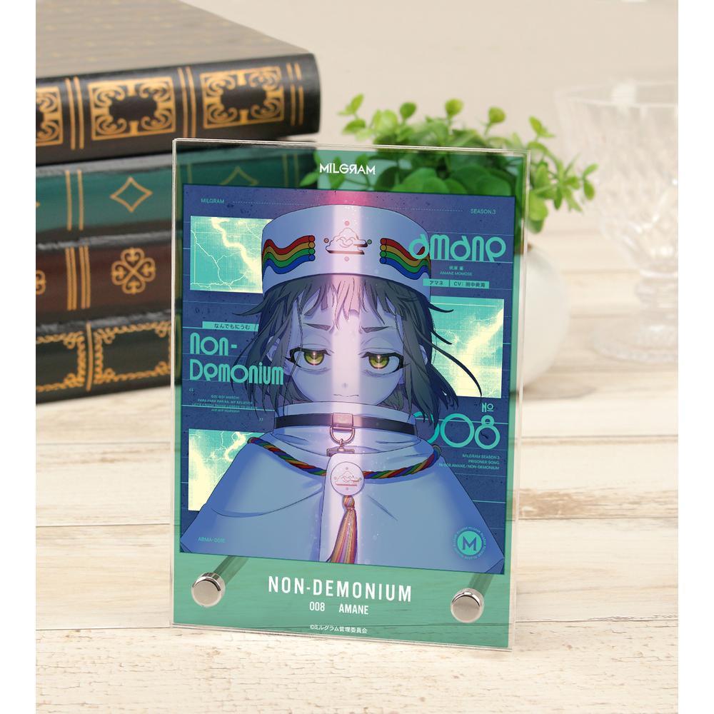 『MILGRAM -ミルグラム-』アマネ『なんでもにうむ』 ジャケットイラストver. ダブルアクリルパネル