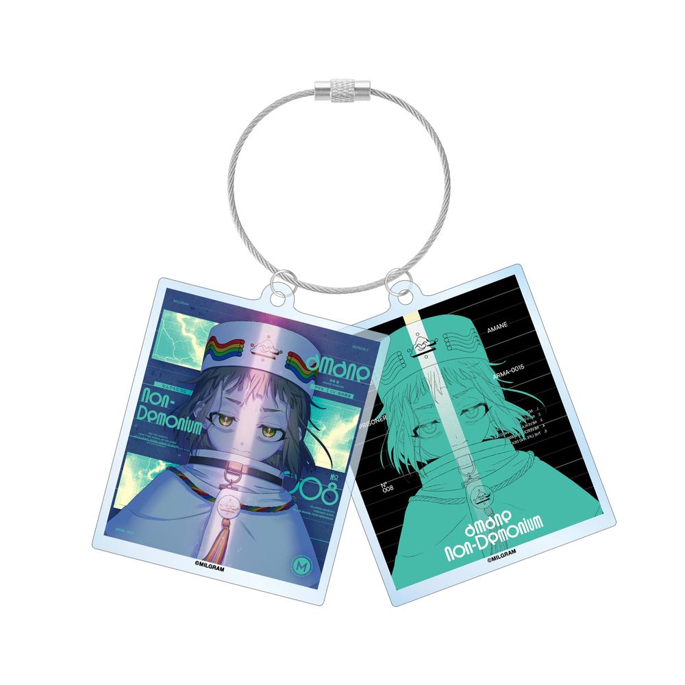 『MILGRAM -ミルグラム-』アマネ『なんでもにうむ』 ジャケットイラストver. 2連ワイヤーBIGアクリルキーホルダー