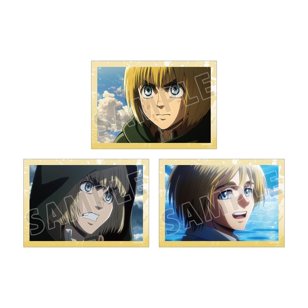 『進撃の巨人』アルミン 場面写ブロマイド3枚セット vol.2