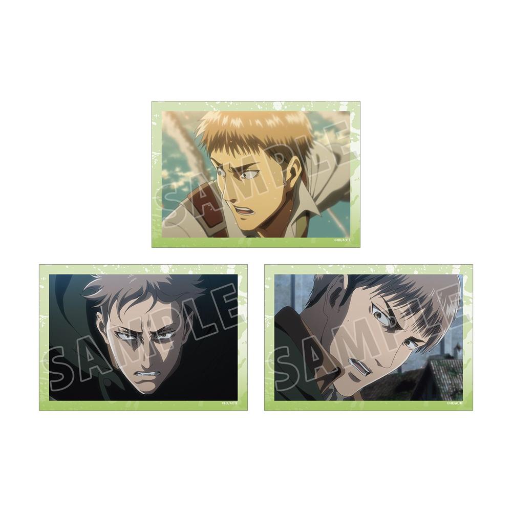 『進撃の巨人』ジャン 場面写ブロマイド3枚セット vol.3
