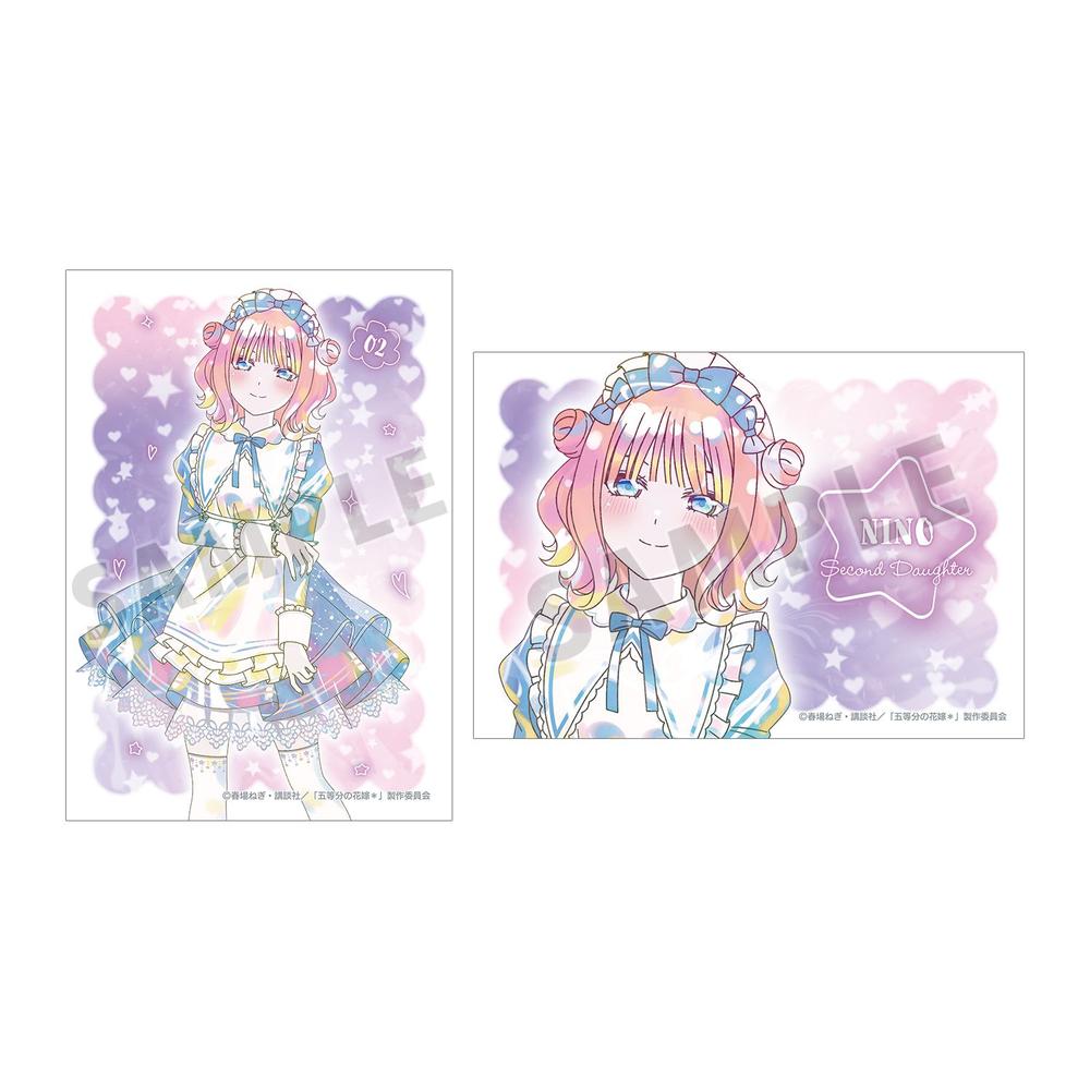 五等分の花嫁*』描き下ろし 中野二乃 メルヘンメイドver. A3マット加工
