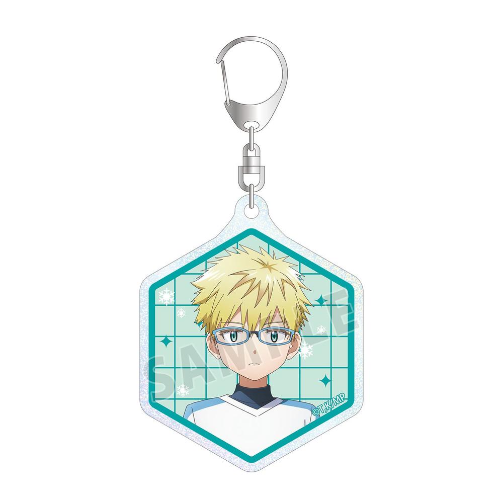 『メダリスト』鴗鳥理凰 グリッターアクリルキーホルダー