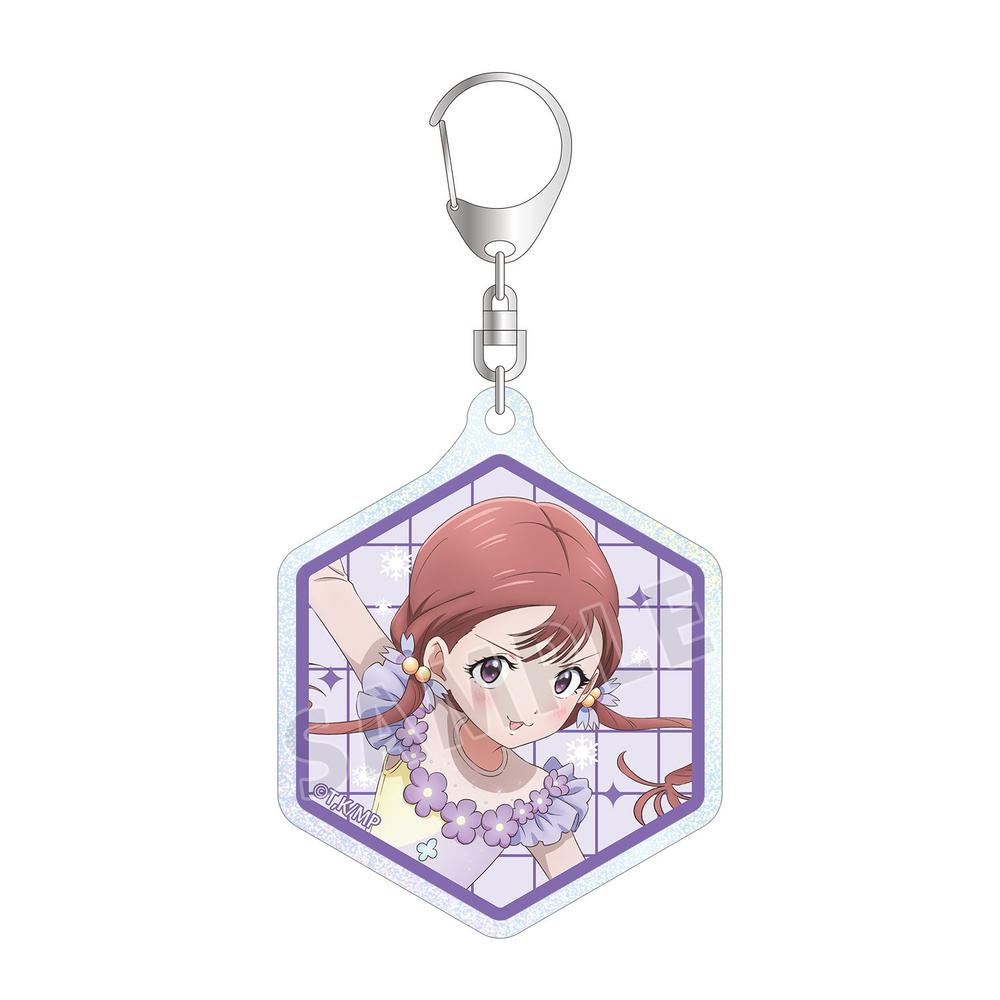 『メダリスト』鹿本すず グリッターアクリルキーホルダー