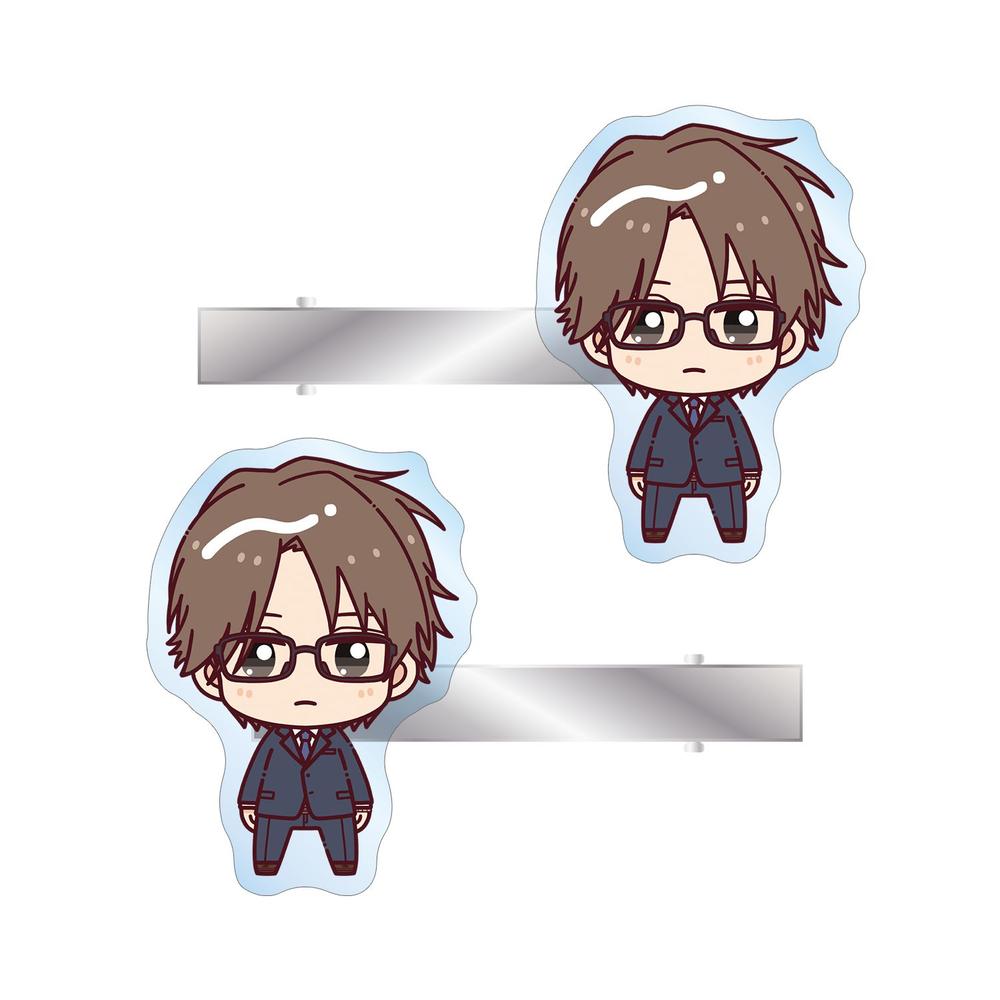 クールドジ男子』四季 蒼真 ちょこんと! アクリルヘアクリップ2個