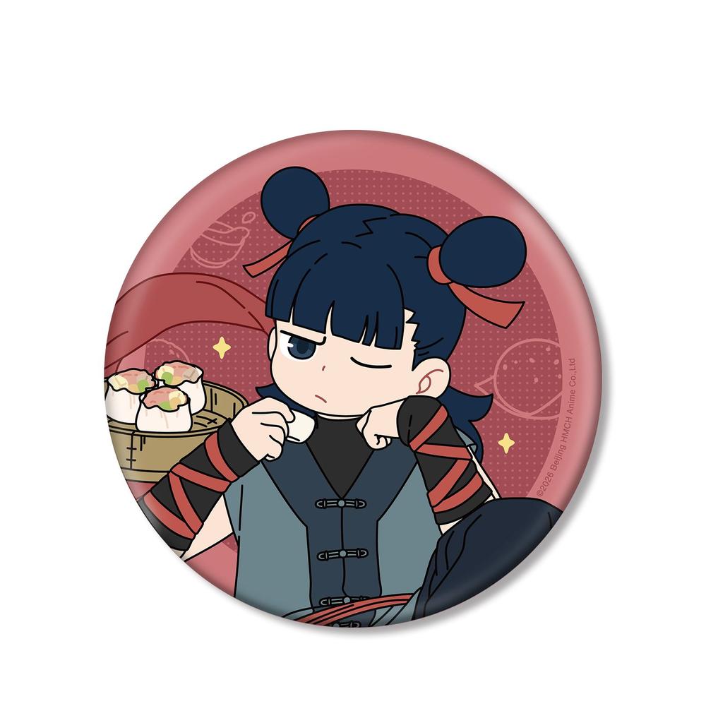 羅小黒戦記』描き下ろしイラスト ムゲン 飲茶ver. 1ポケットパスケース