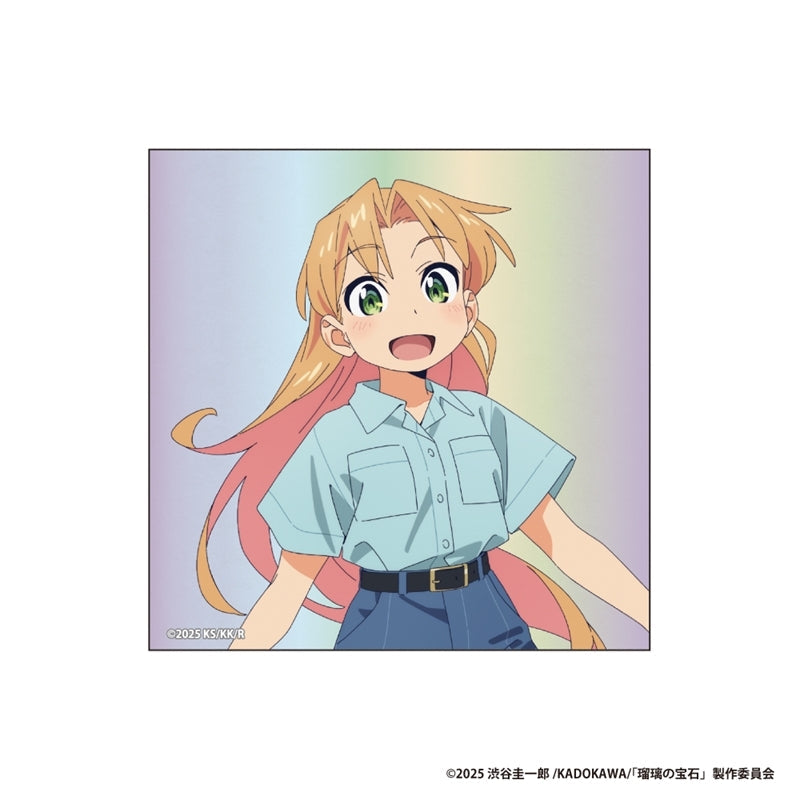 『瑠璃の宝石』ホログラムステッカー【谷川 瑠璃】