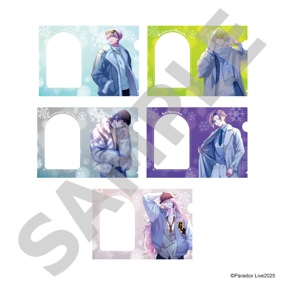 『ParadoxLive』カードクリアファイルセット