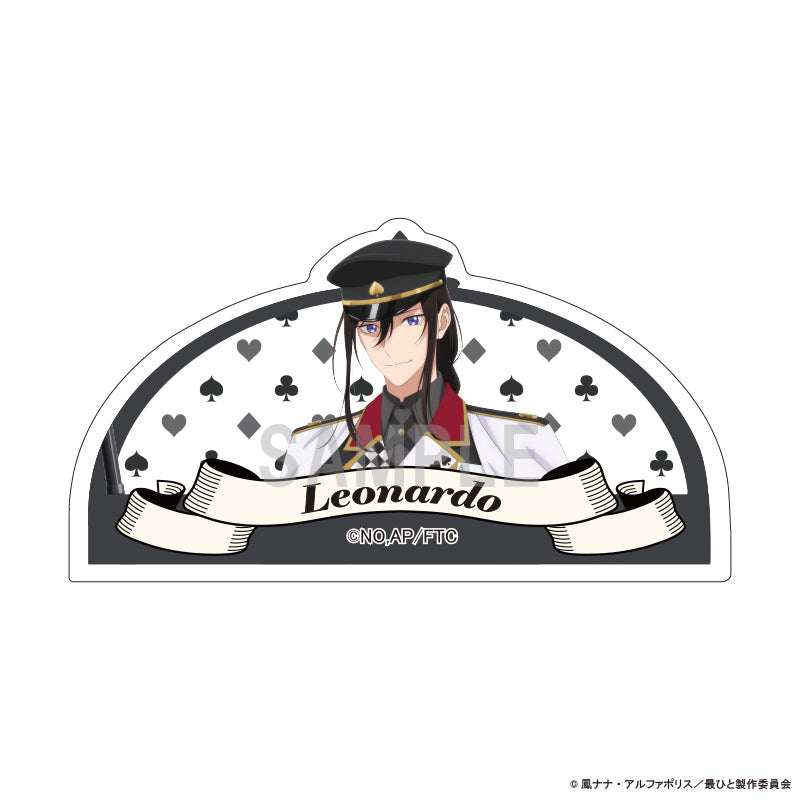 『最後にひとつだけお願いしてもよろしいでしょうか』アクリルメモクリップ レオナルド・エル・ヴァンディミオン アリスモチーフver