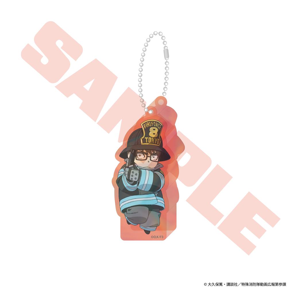 『炎炎ノ消防隊 参ノ章』ちびキャラスタンディングチャーム 武久火縄