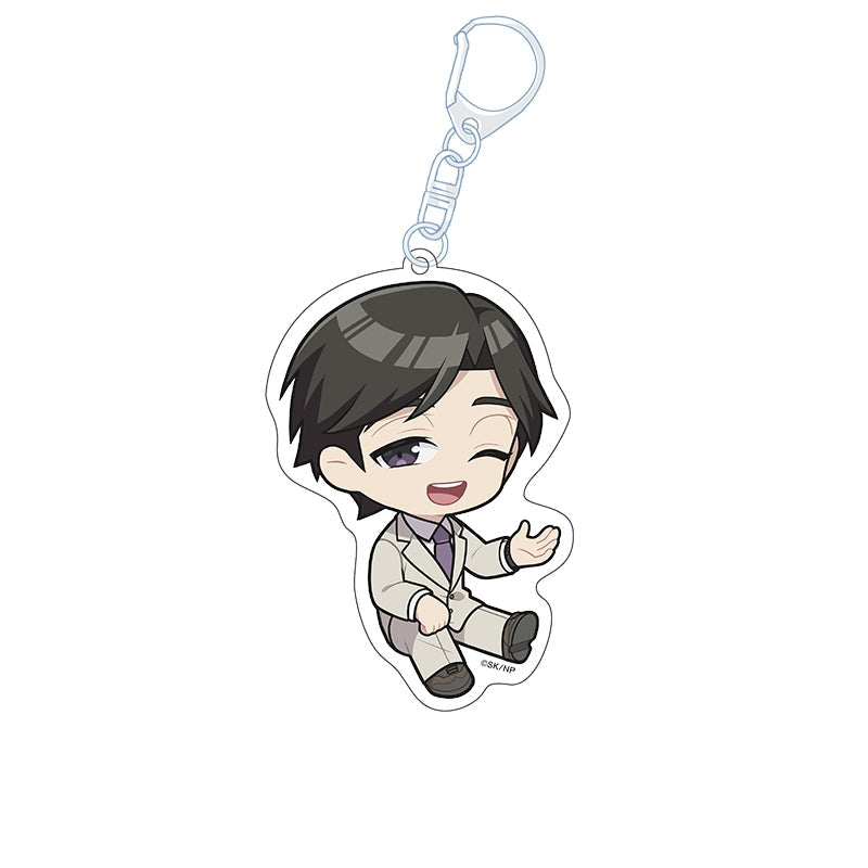 『忍者と極道』ぺたん娘アクリルキーホルダー 輝村極道