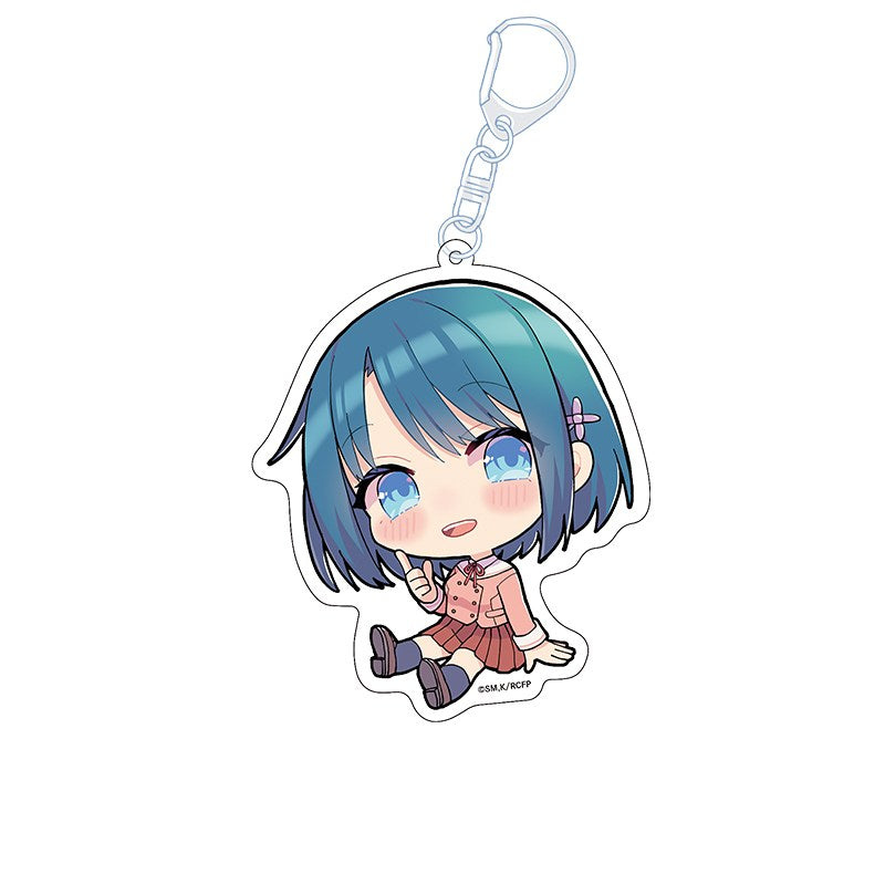 『幼馴染とはラブコメにならない』ぺたん娘アクリルキーホルダー 水萌汐(制服)