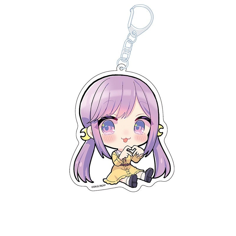 『幼馴染とはラブコメにならない』ぺたん娘アクリルキーホルダー 月見るな(私服)