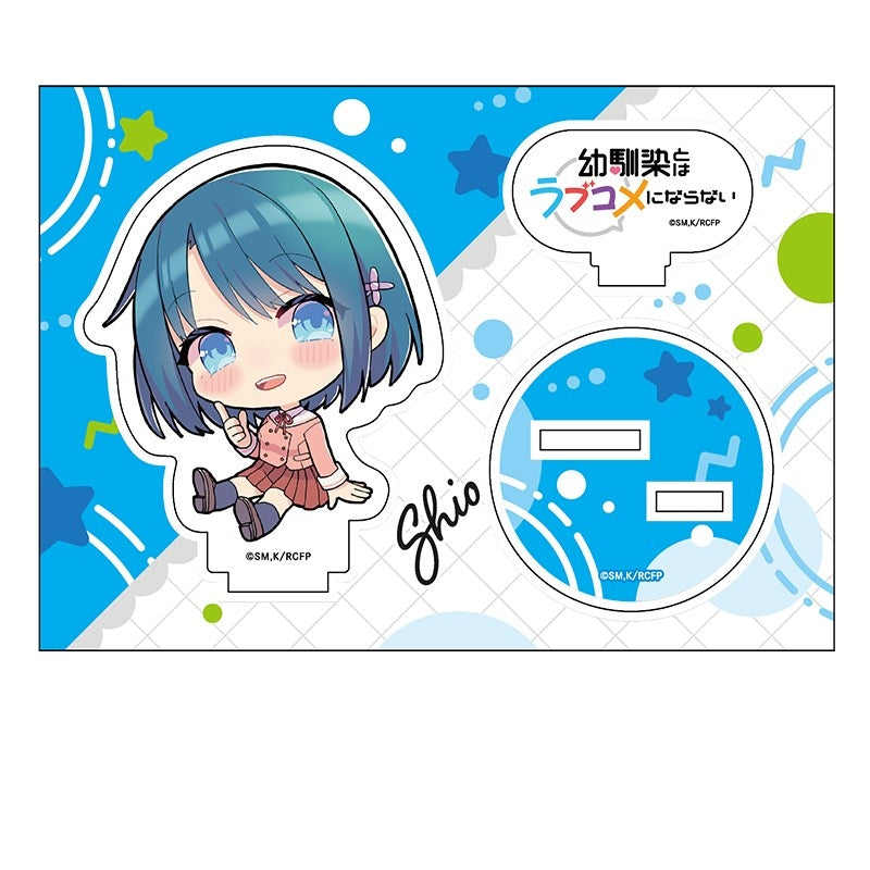 『幼馴染とはラブコメにならない』ぺたん娘アクリルフィギュア 水萌汐(制服)