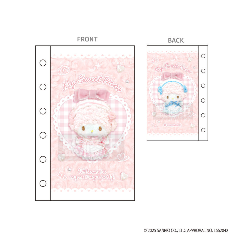 『サンリオキャラクターズ』マイスウィートピアノ シール帳  ぬいピクチャー
