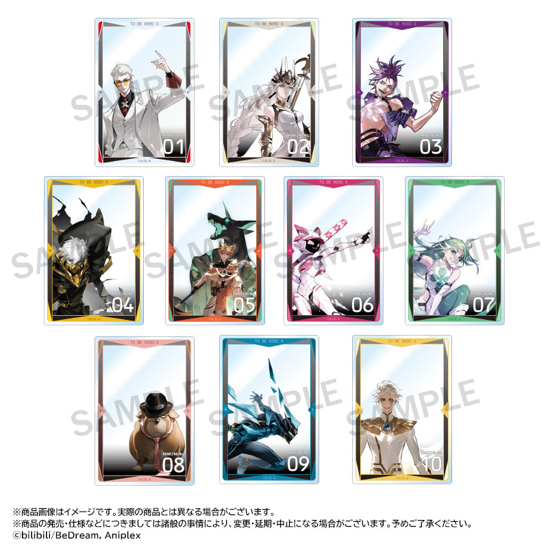 『TO BE HERO X』トレーディングアクリルカード【BOX】