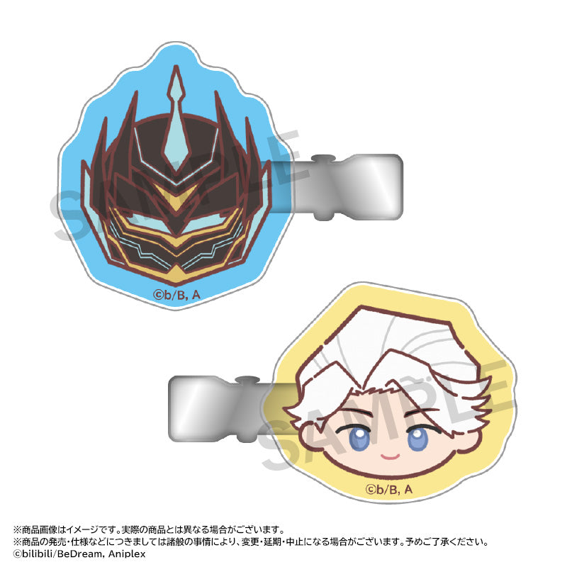 『TO BE HERO X』ゆるころフェイス ヘアクリップセット E