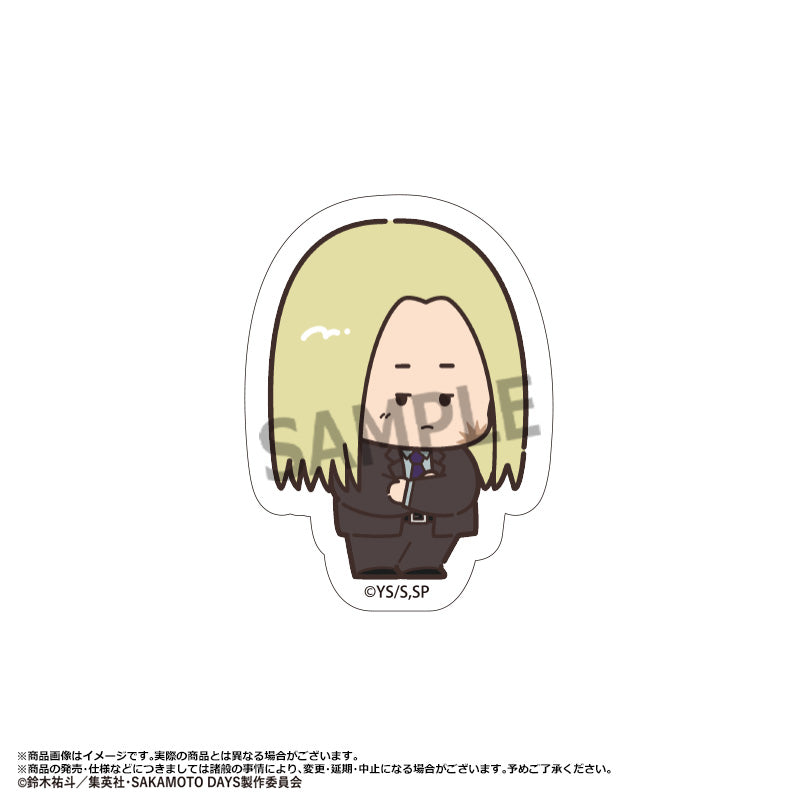 『SAKAMOTO DAYS』ちょこレト ダイカットステッカー E 神々廻