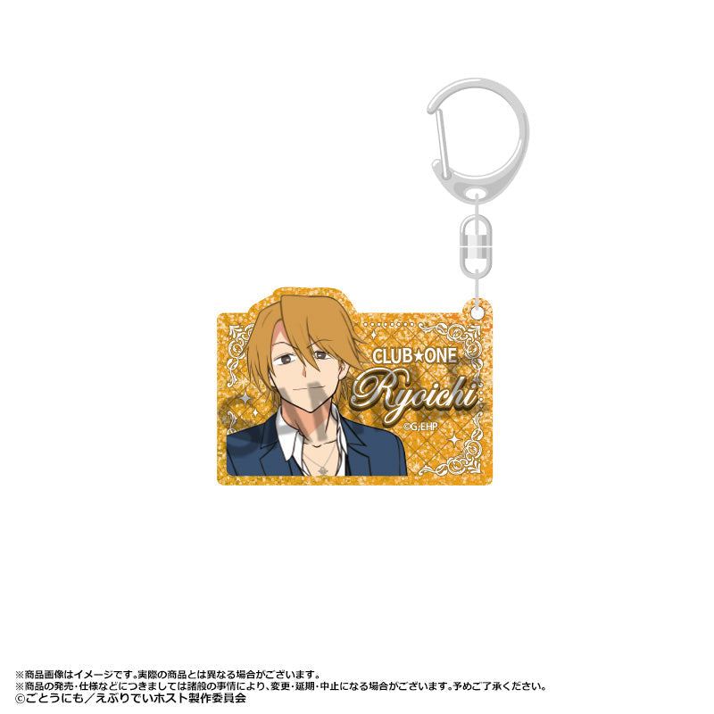 えぶりでいホスト　くじ　アクスタ　缶バッジ　アクキー　特典 グッズ-バッチ】えぶりでいホスト トレーディング缶バッジ 8種