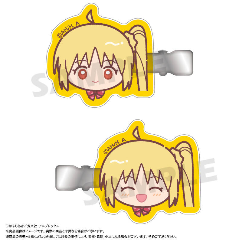 『ぼっち・ざ・ろっく!』ゆるころフェイス ヘアクリップ B 伊地知虹夏
