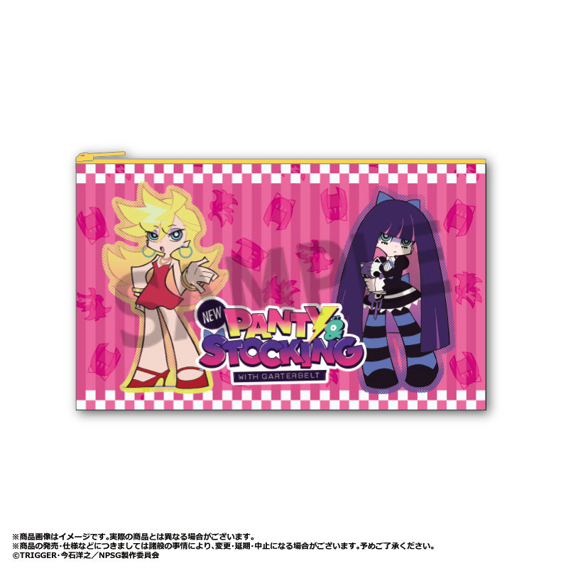『New PANTY & STOCKING with GARTERBELT』フラットポーチ