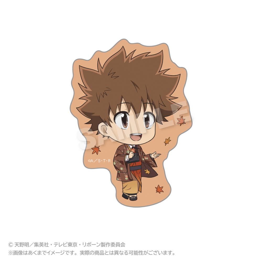 『家庭教師ヒットマンREBORN!』ダイカットステッカー ぷち秋和服Ver. 沢田綱吉