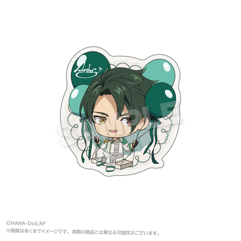『華Doll*-Reinterpretation of Flowering-』ばるんこステッカー 影河凌駕