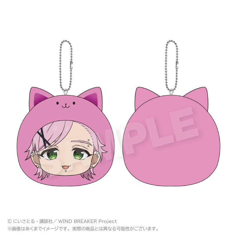 『WIND BREAKER』まるめいつクッションキーホルダー 桐生三輝