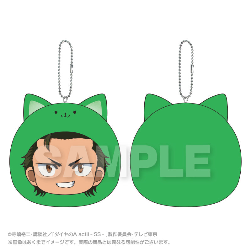 『ダイヤのA act II -Second Season-』まるめいつクッションキーホルダー 倉持洋一