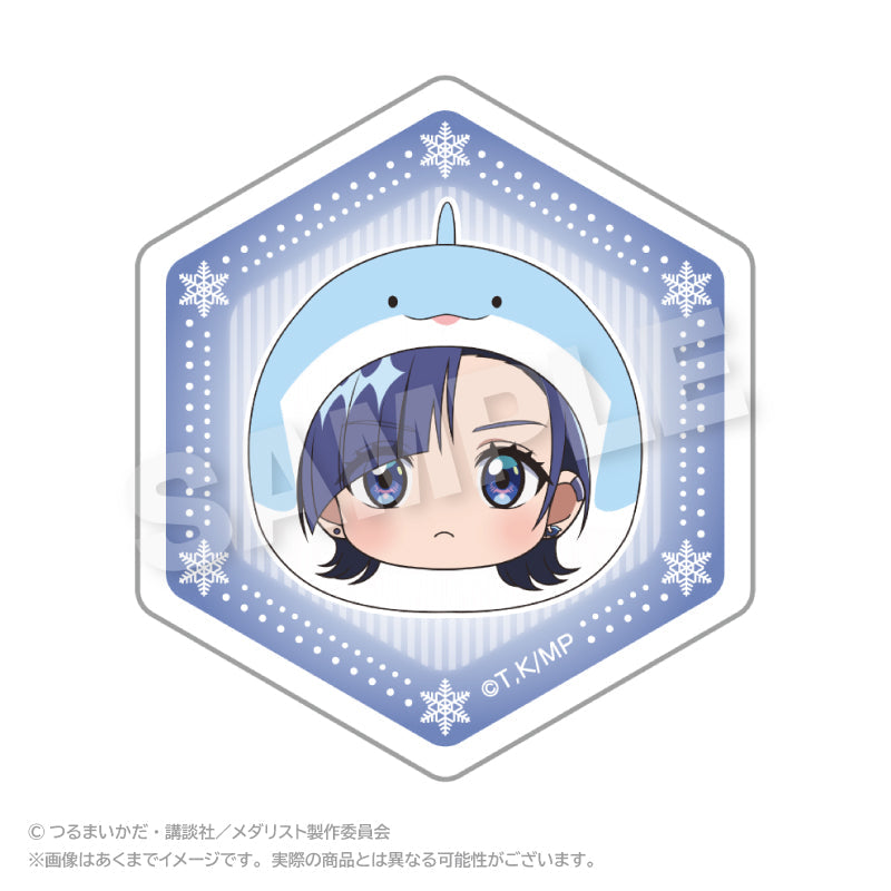 『メダリスト』まるめいつアクリルクリップ 岡崎いるか