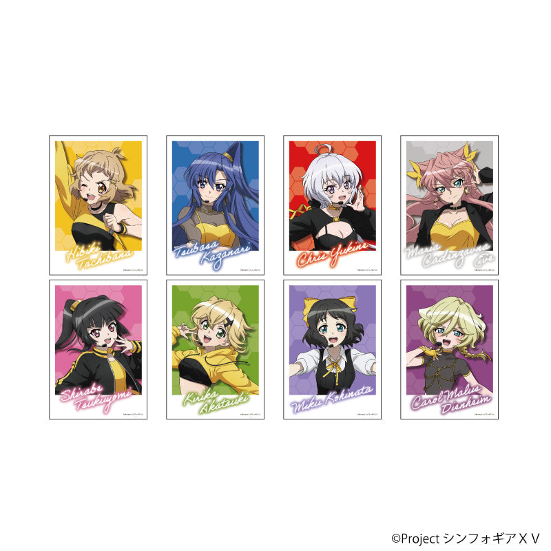 『戦姫絶唱シンフォギアXV』L版ランダムブロマイド01/コンプリートセット(全8種)(描き下ろしイラスト)