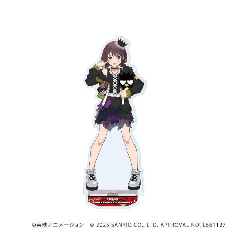 ガールズバンドクライ 安和すばる 特大アクリルスタンド ハローキティ サンリオ ガールズバンドクライ 安和すばる 特大アクリルスタンド ハロー