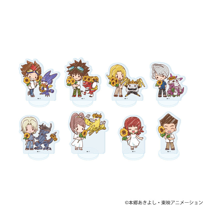 デジモンクロスウォーズ』アクリルぷちスタンド01/コンプリート
