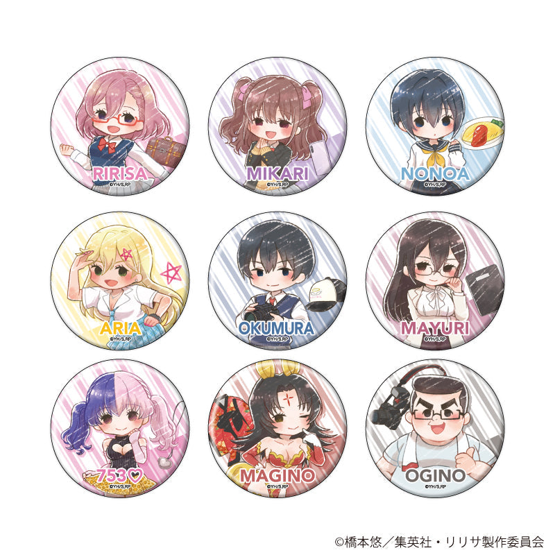 2.5次元の誘惑 にごリリ ジャンプフェスタ JF ノノア 缶バッジ 遊園地 TVアニメ『2.5次元の誘惑』ジャンプフェスタ2025で発売された新
