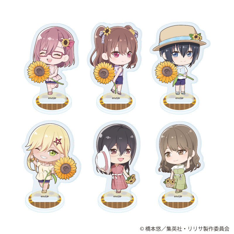『2.5次元の誘惑』アクリルぷちスタンド03/ひまわりver. コンプリートセット(全6種)(ミニキャライラスト)