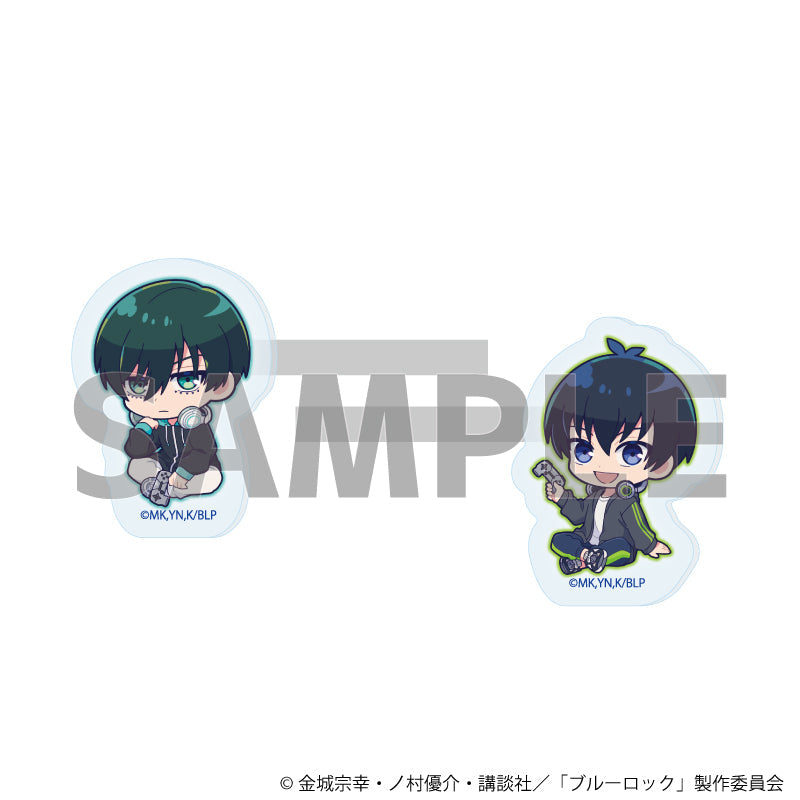『ブルーロック』前髪クリップ2個セット02/潔 世一&糸師 凛 ゲーム実況ver.(ミニキャライラスト)