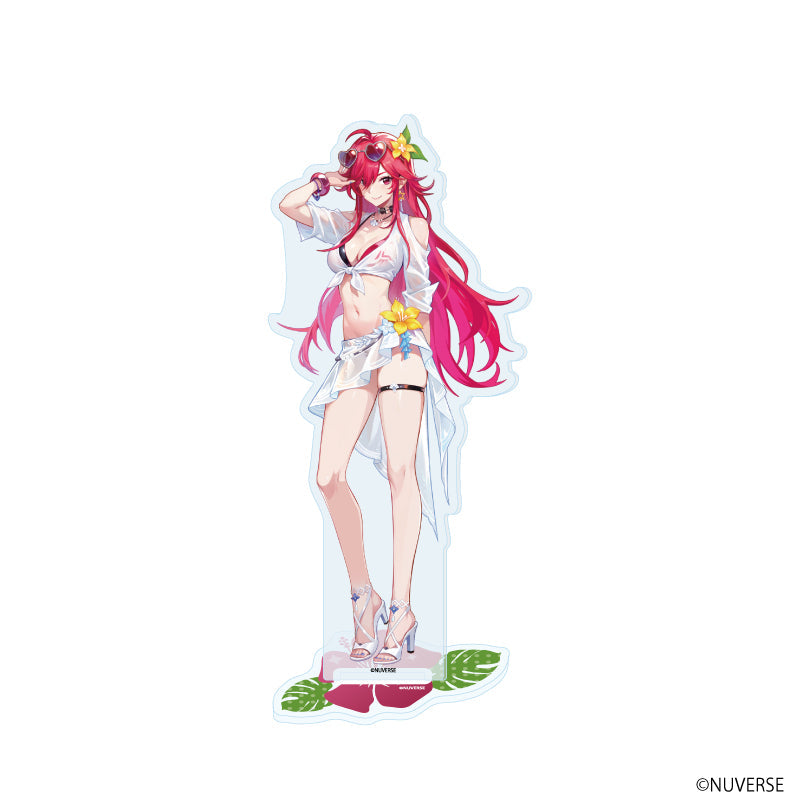 『クリスタル・オブ・アトラン』アクリルスタンド02/衣装・真夏の暇-銃士、ガンナー、バウンティーハンター、ミストリックス(公式イラスト)