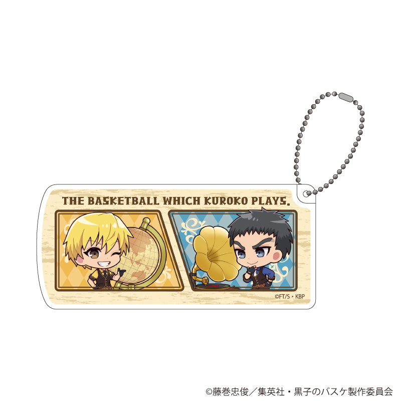 『黒子のバスケ』スライド式小物ケース25/アンティークver. C(ミニキャライラスト)