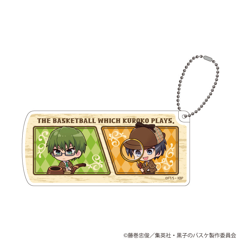 『黒子のバスケ』スライド式小物ケース26/アンティークver. D(ミニキャライラスト)