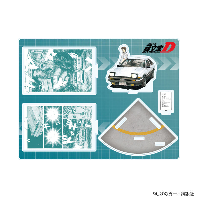 頭文字D』ホログラム缶バッジ(65mm)02/コンプリートセット(全10