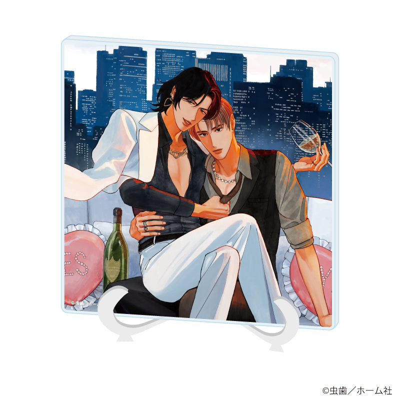『虫歯先生』アクリルアートボード01/「社会人カップルのSummer Vacation」BLフェア(公式イラスト)